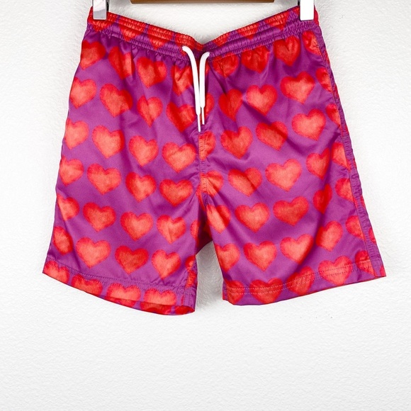 NWT Stella Cove Heart Swim Trunks‎ Size 9yrs - Picture 1 of 6